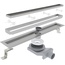 Plumberia Selection PST In-Tile PST100MT Матовая нержавющая сталь 100 Душевой трап 100x10x7,35 см, Италия - фото 7
