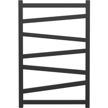 Point Феникс PN15158B П7 50х80 Черный матовая Полотенцесушитель водяной 9x53x80 см, Россия - фото 1 - фото 2