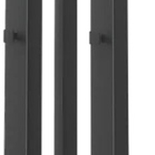 Point Фрея PN20718GB П2 10x80 Графит блеск Полотенцесушитель электрический 10,5x13x80 см, Россия - фото 1 - фото 2