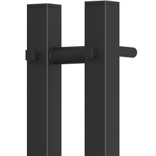 Point Гермес PN13812B П3 8x120 R Черный матовый Полотенцесушитель электрический 4,5x11x119 см, Россия - фото 1 - фото 3