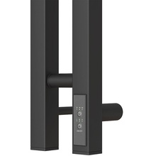 Point Гермес PN13812B П3 8x120 R Черный матовый Полотенцесушитель электрический 4,5x11x119 см, Россия - фото 1 - фото 4