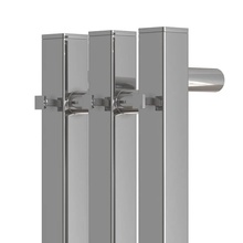 Point Гермес PN13822 П3 12x120 R Хром глянцевый Полотенцесушитель электрический 9,5x15,2x119 см, Россия - фото 1 - фото 3