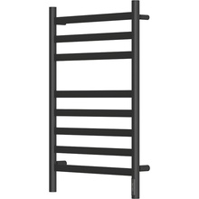 Point Селена PN16858B П8 50x80 R Черный матовый Полотенцесушитель электрический 8,7x53,2x80 см, Россия - фото 1 - фото 2