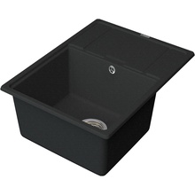 Point Стил PN3009B Черная матовая 65 Мойка кухонная 50x65x21,5 см, Россия - фото 1 - фото 2