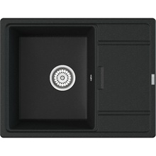 Point Стил PN3009B Черная матовая 65 Мойка кухонная 50x65x21,5 см, Россия - фото 1 - фото 1