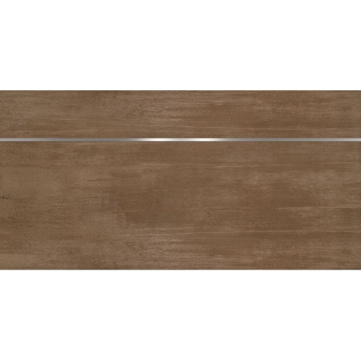 Polcolorit Centro Marrone STR Декор 30x60 см, Польша, под обои  - фото 1