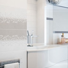 Белая плитка под мозаику - фото 1