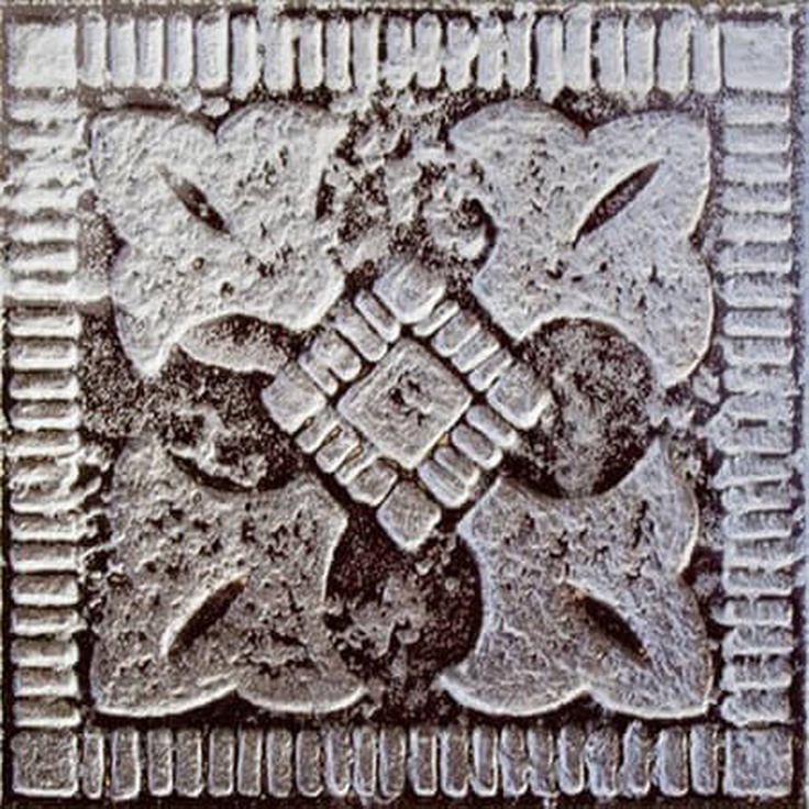 Polcolorit Magma Silver C Tozzetto Настенная плитка 10x10 см, Польша - фото 1