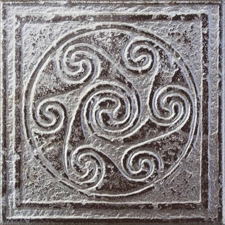 Polcolorit Magma Silver D Tozzetto Настенная плитка 10x10 см, Польша - фото 1