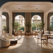 Porcelanosa Cambridge 120x120 см, керамогранит, Испания, под дерево - фото интерьера 1 - фото 1