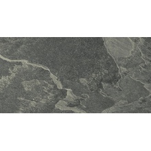 Primavera Cobar PC209 Nero Punch-Carving Керамогранит 60x120 см, Россия, под камень  - фото 1 - фото 1