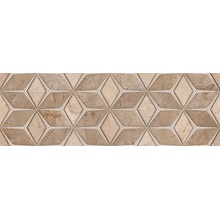 Primavera Empressa DC06-04 Brown 04 carving Декор 30x90 см, Россия, под камень  - фото 1 - фото 1