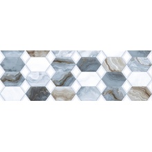 Primavera Hypnose Aqua Decor 05 glossy Настенная плитка 30x90 см, Россия, под оникс - фото 1 - фото 1