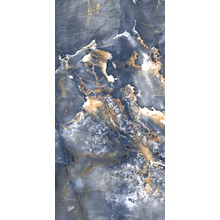 Primavera Speranza Gold GR206 Light Blue High Glossy Керамогранит 60x120 см, Россия, под мрамор - фото 1 - фото 1