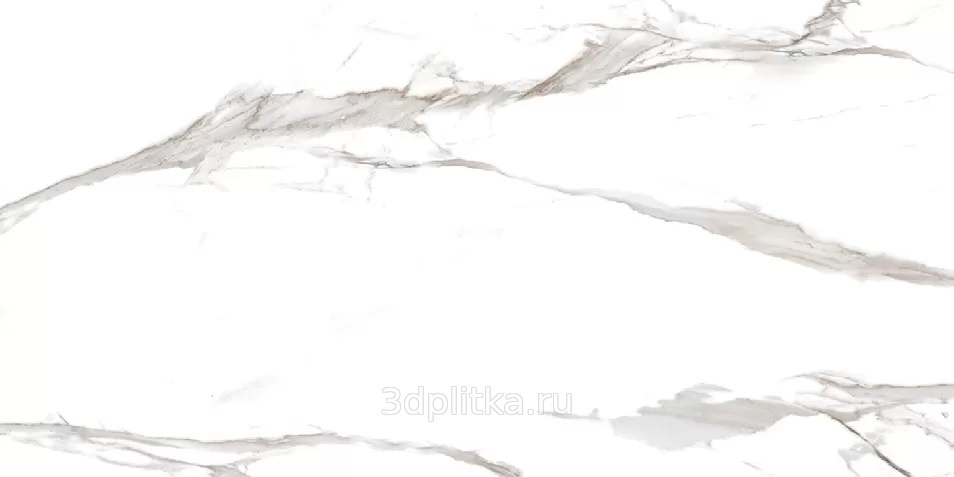 Primavera Takora 60x120 см, керамогранит, Россия, под мрамор - фото интерьера 1