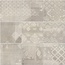 Provenza Gesso E3FP Decoro Patchwork Pearl Grey Rett Декор 20x20 см, Италия - фото 1