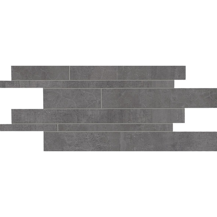 Provenza Gesso E3ES Listelli Sfalsati Black Velvet Мозаика 30x60 см, Италия - фото 1