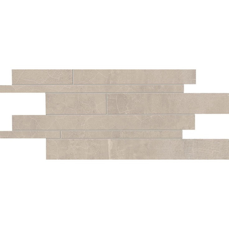 Provenza Gesso E3EQ Listelli Sfalsati Taupe Linen Мозаика 30x60 см, Италия - фото 1