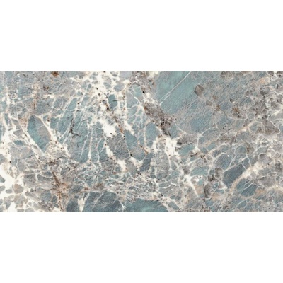 QUA Granite Firoza Full Lap Керамогранит 60x120 см, для ванной, стиль: модерн, цвет: голубой, Турция, под камень  - фото 1