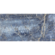 QUA Granite Notte Blue Full Lappato Керамогранит 60x120 см, Турция, под камень  - фото 1 - фото 1