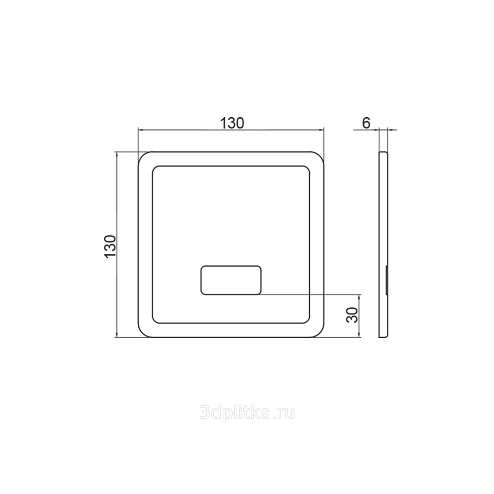 Смывное устройство raiber sensor rhl2101n для писсуара