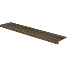 Rako Board DCFVF144 Dark Brown Ступень 30x120 см, для ванной, стиль: современный, цвет: коричневый, Чехия, под дерево - фото 1 - фото 1