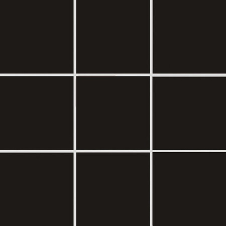 Rako Color One GAA0K548 Черная Мозаика 30x30 см, Чехия, под мозаику - фото 1