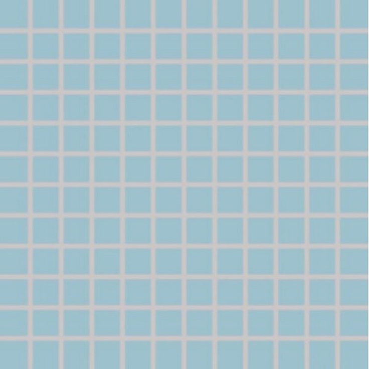 Rako Color One GDM02003 Голубая Мозаика 30x30 см, Чехия, под камень  - фото 1