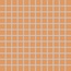 Rako Color One GDM02150 Оранжевая Мозаика 30x30 см, Чехия, под камень  - фото 1
