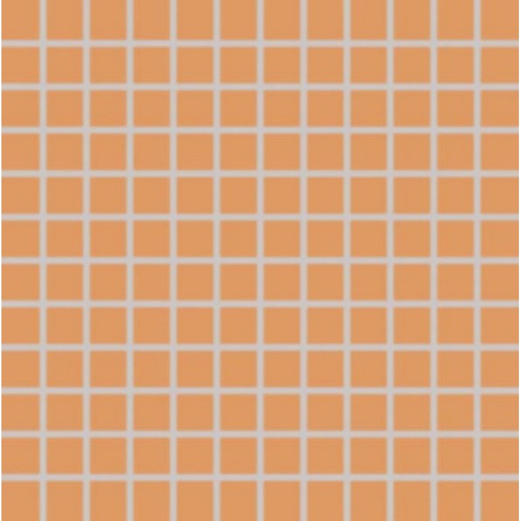 Rako Color One GDM02150 Оранжевая Мозаика 30x30 см, Чехия, под камень  - фото 1