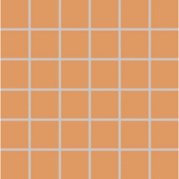 Rako Color One GDM05150 Оранжевая Мозаика 30x30 см, Чехия, под мозаику - фото 1