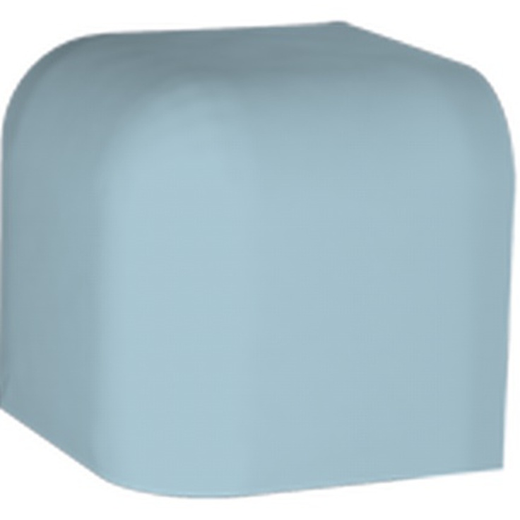 Rako Color One GTVR4003 Голубая Вставка 2,4x2,4 см, Чехия, под камень  - фото 1