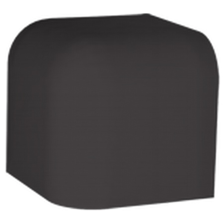 Rako Color One GTVR4248 Черная Вставка 2,4x2,4 см, Чехия, под камень  - фото 1