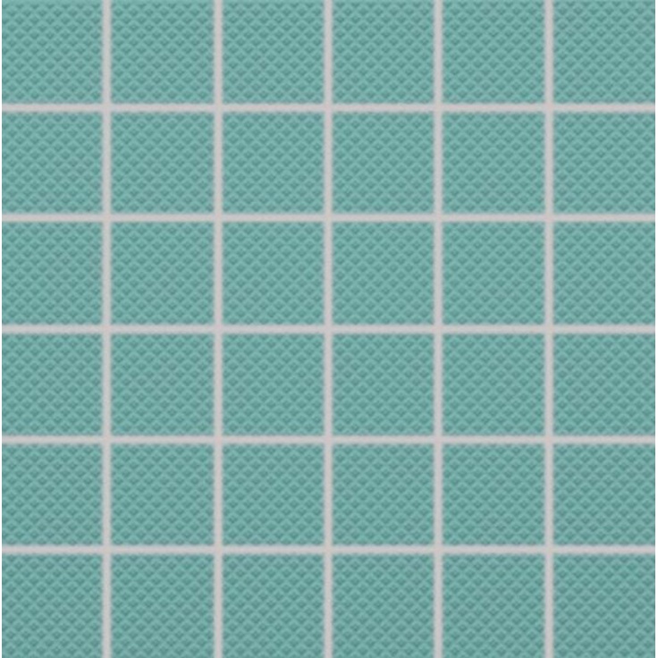 Rako Color Two GRS05667 Зелёно-голубая Мозаика 30x30 см, Чехия, под мозаику - фото 1