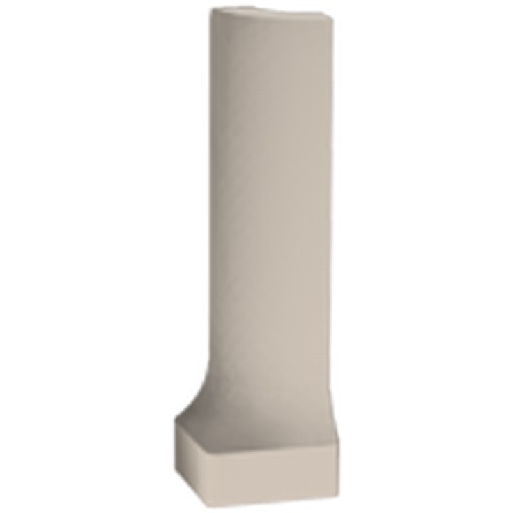 Rako Taurus Color TSERH010 Ivory Угол 2,3x8 см, Чехия, под камень  - фото 1