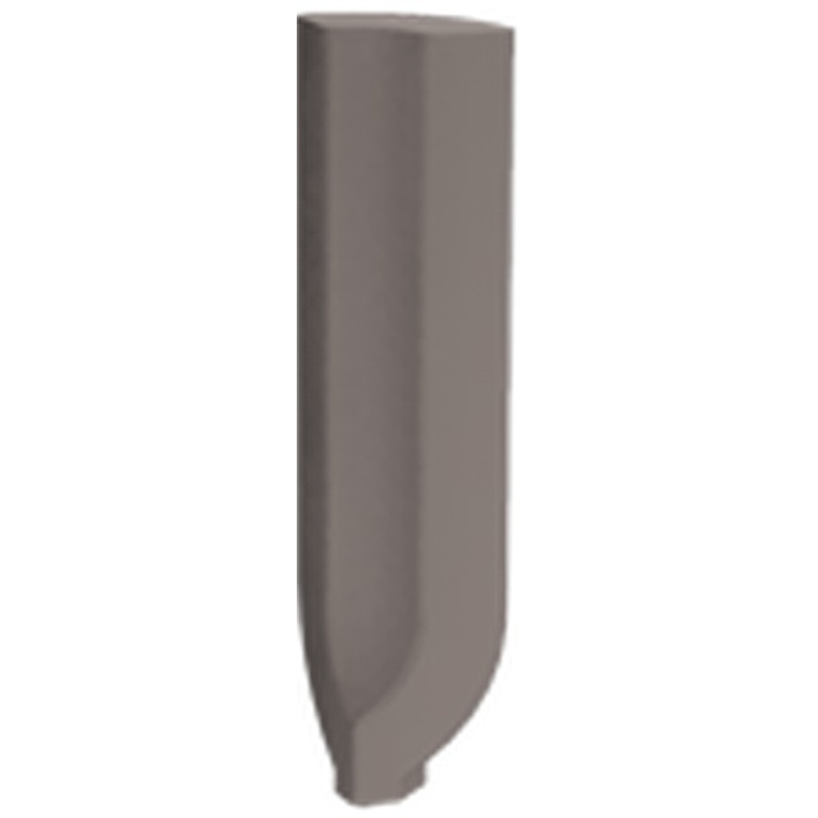 Rako Taurus Color TSIRH006 Grey Угол 2,3x8 см, Чехия, под камень  - фото 1