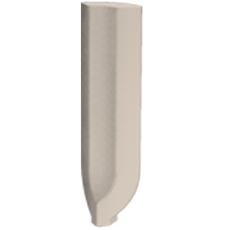 Rako Taurus Color TSIRH010 Ivory Угол 2,3x8 см, Чехия, под камень  - фото 1