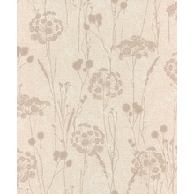 Rasch My moments 320503 Растительность Виниловые обои 1005x53 см, цвет: бежевый, Германия - фото 1 - фото 1