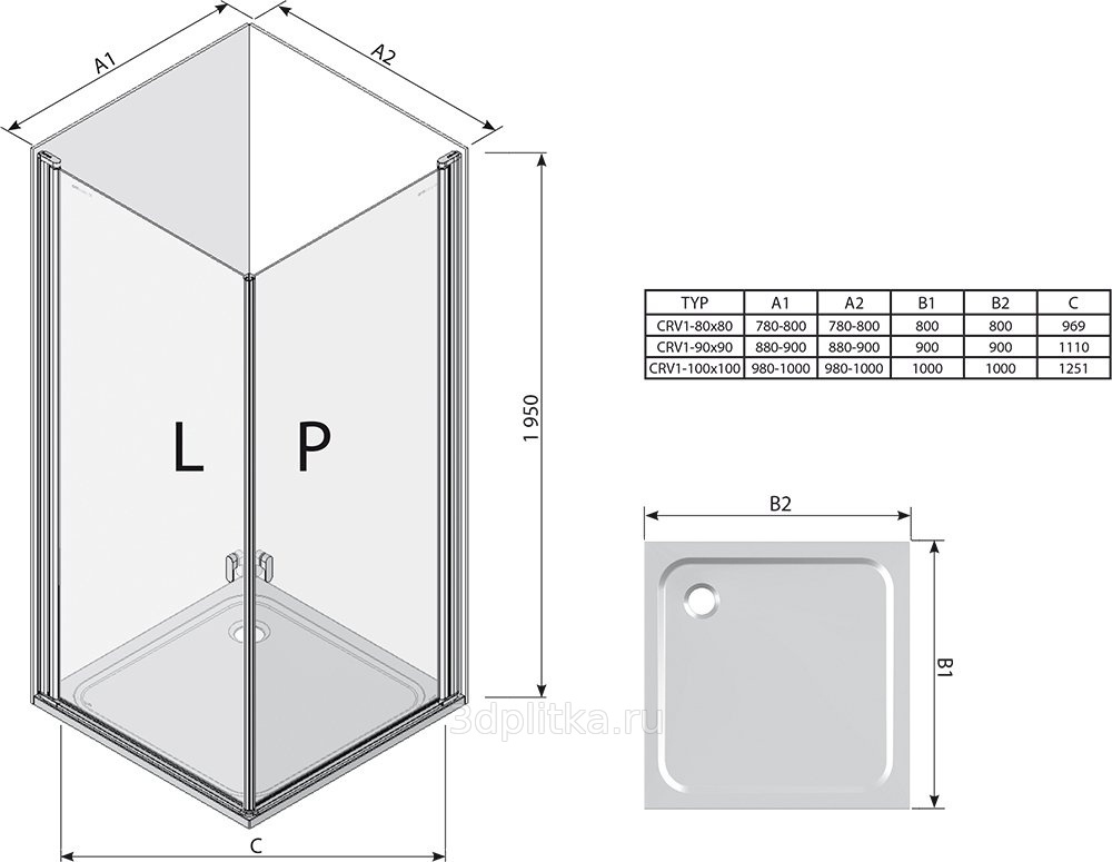 Ширина душевой. Душевой уголок Ravak crv1. Душевая кабина Revit. Crv1-100 дверь Chrome. Размер душевой кабинки прямоугольной Равак.