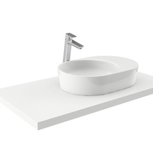 Ravak Moon 2S XJN01300003 56x40 накладная, полочка справа Накладная (чаша) 40x56x12 см, Чехия - фото 1 - 2 Ravak Moon 2S XJN01300003 56x40 накладная, полочка справа Накладная (чаша) 40x56x12 см, Чехия - фото 1 - фото 2