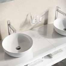 Ravak Uni Slim XJX01140003 Белая 40 Раковина 40x40x12,5 см, Чехия - фото 1 - 3 Ravak Uni Slim XJX01140003 Белая 40 Раковина 40x40x12,5 см, Чехия - фото 1 - фото 3