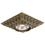 Reccagni Angelo 1083 SPOT 1083 BRONZO Встраиваемый светильник 10x10x5 см - фото 1