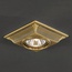 Reccagni Angelo 1084 SPOT 1084 BRONZO Встраиваемый светильник 10x10x5 см - фото 2