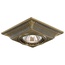 Reccagni Angelo 1084 SPOT 1084 BRONZO Встраиваемый светильник 10x10x5 см - фото 1