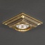 Reccagni Angelo 1084 SPOT 1084 ORO Встраиваемый светильник 10x10x5 см - фото 2