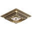 Reccagni Angelo 1084 SPOT 1084 ORO Встраиваемый светильник 10x10x5 см - фото 1