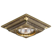 Reccagni Angelo 1084 SPOT 1084 ORO Встраиваемый светильник 10x10x5 см - фото 1 Reccagni Angelo 1084 SPOT 1084 ORO Встраиваемый светильник 10x10x5 см - фото 1 - фото 1
