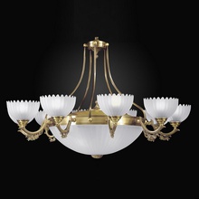 Reccagni Angelo 3030 L 3030/10+4 Люстра подвесная  - фото 1 - фото 2