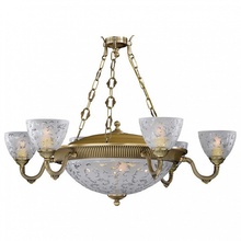 Reccagni Angelo 6252 L 6252/6+4 Люстра подвесная  - фото 1 - фото 1