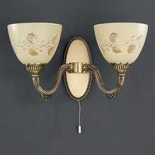 Reccagni Angelo 6258 A 6258/2 Бра 36x18 см - фото 1 - фото 2